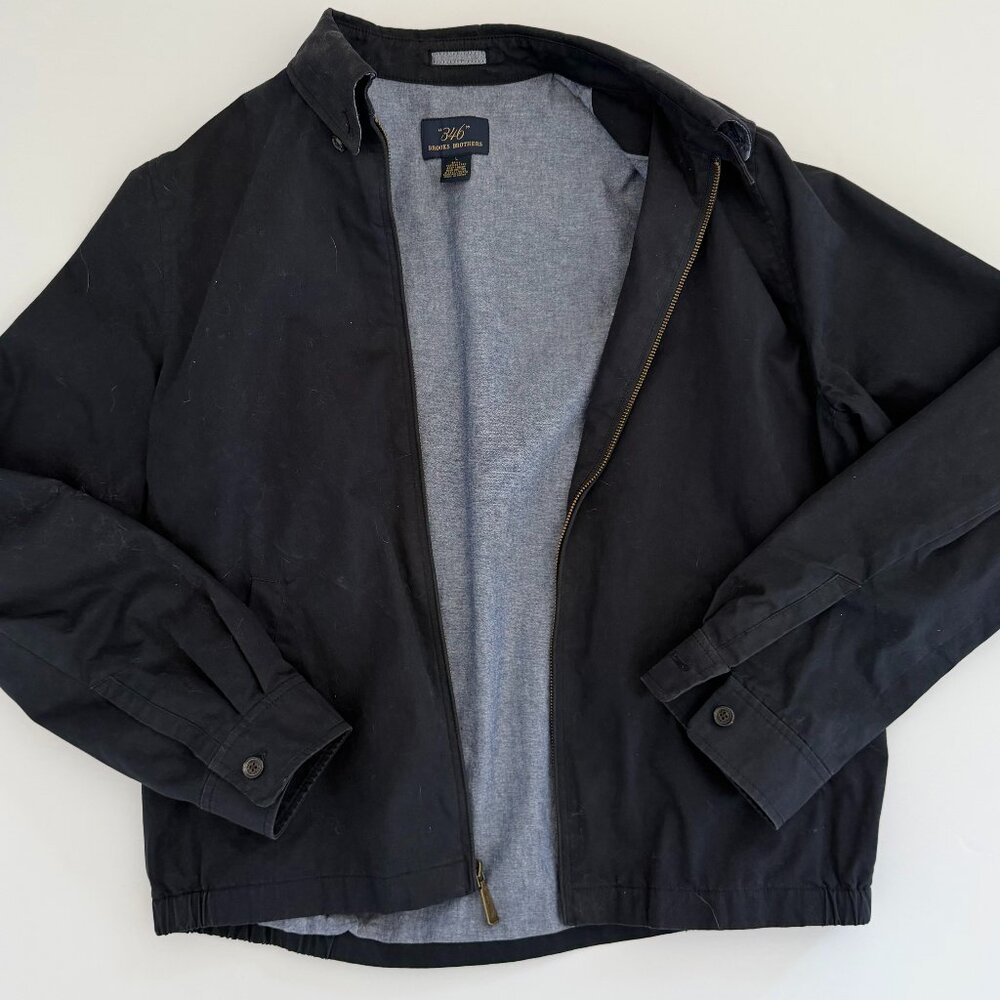 Brooks Brother's Cotton Harrington Jacket Size Large